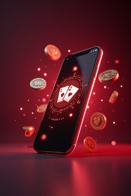 Smartphone showing Golisimo Casino app